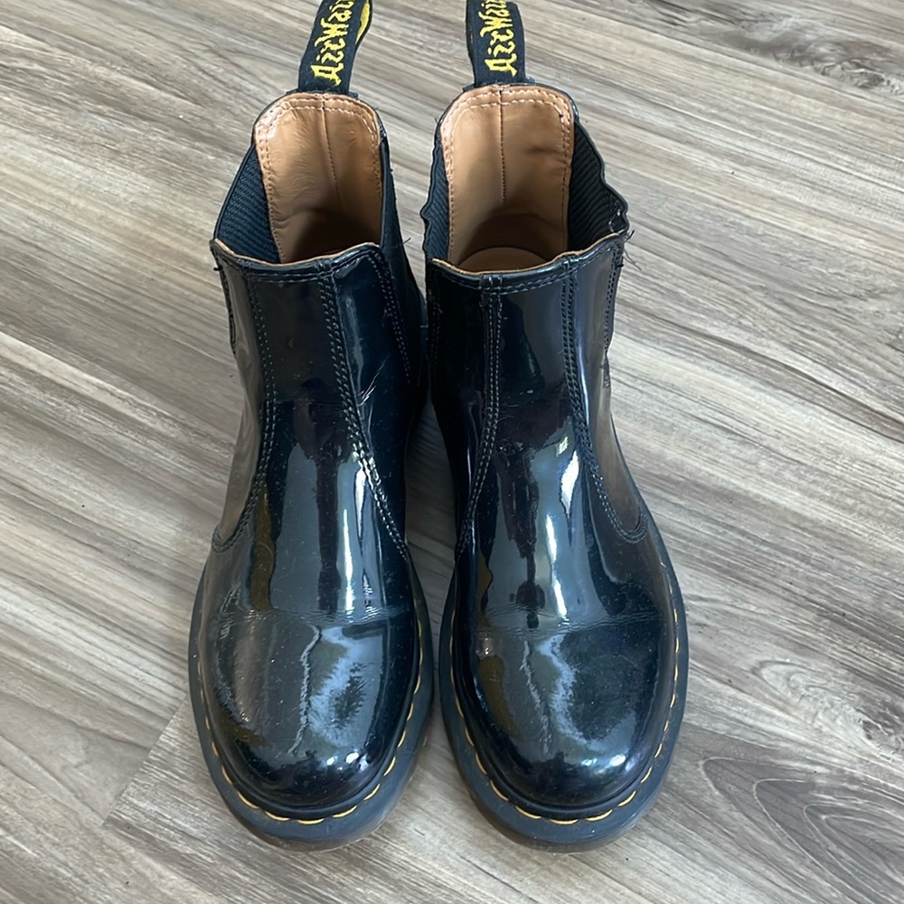 Doc Martens paten leather black